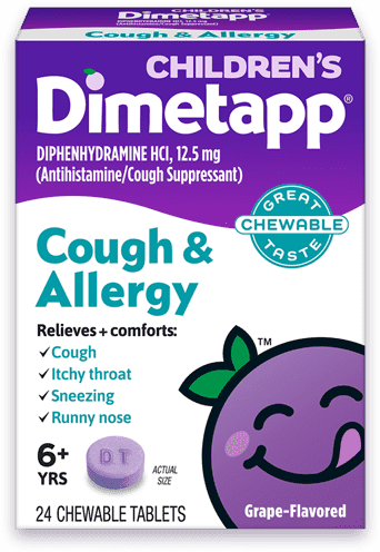 Chewable Cough & Allergy Tablets